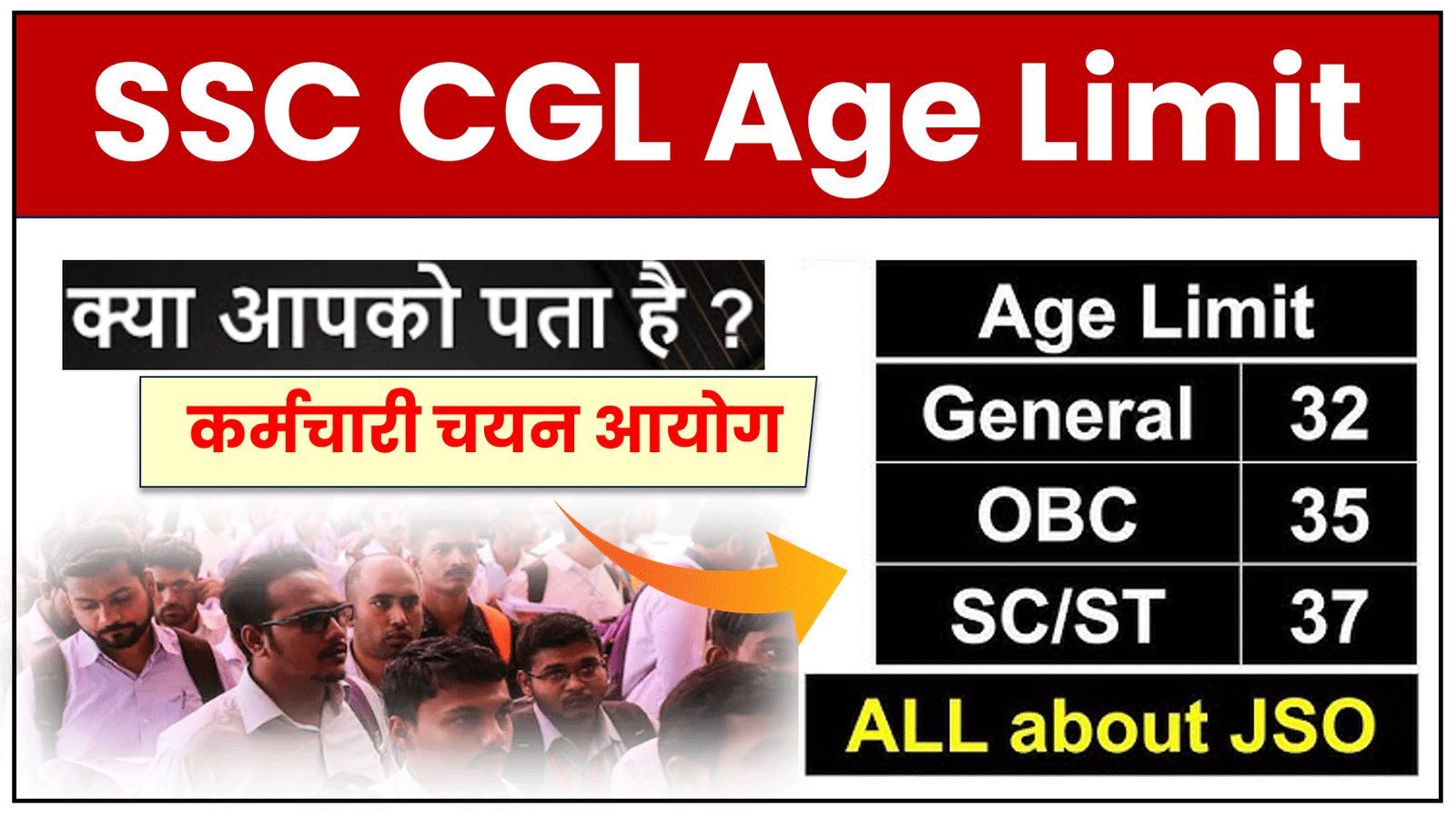 SSC CGL Age Limit