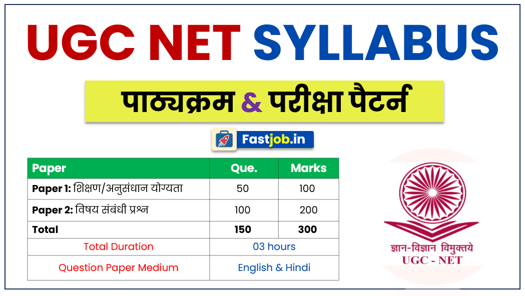 UGC NET Syllabus in Hindi