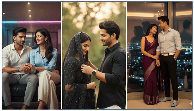 Google Gemini AI Photo Editing Prompts Couple