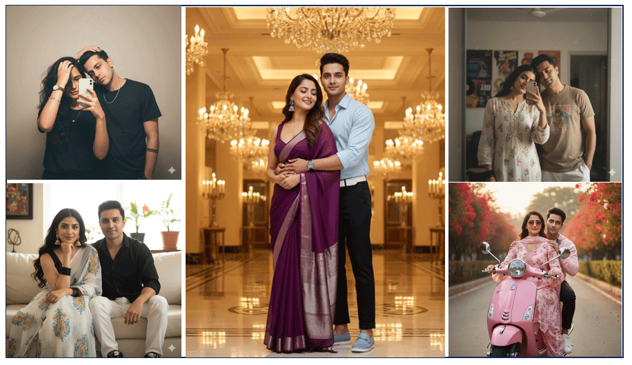 Google Gemini AI Photo Editing Prompts Girl and Boy