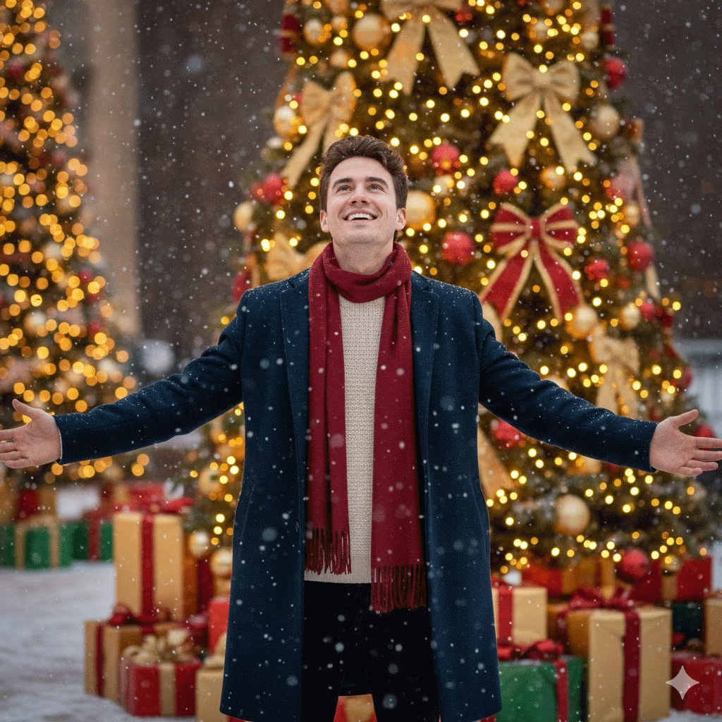 Gemini AI Christmas photo prompt 6