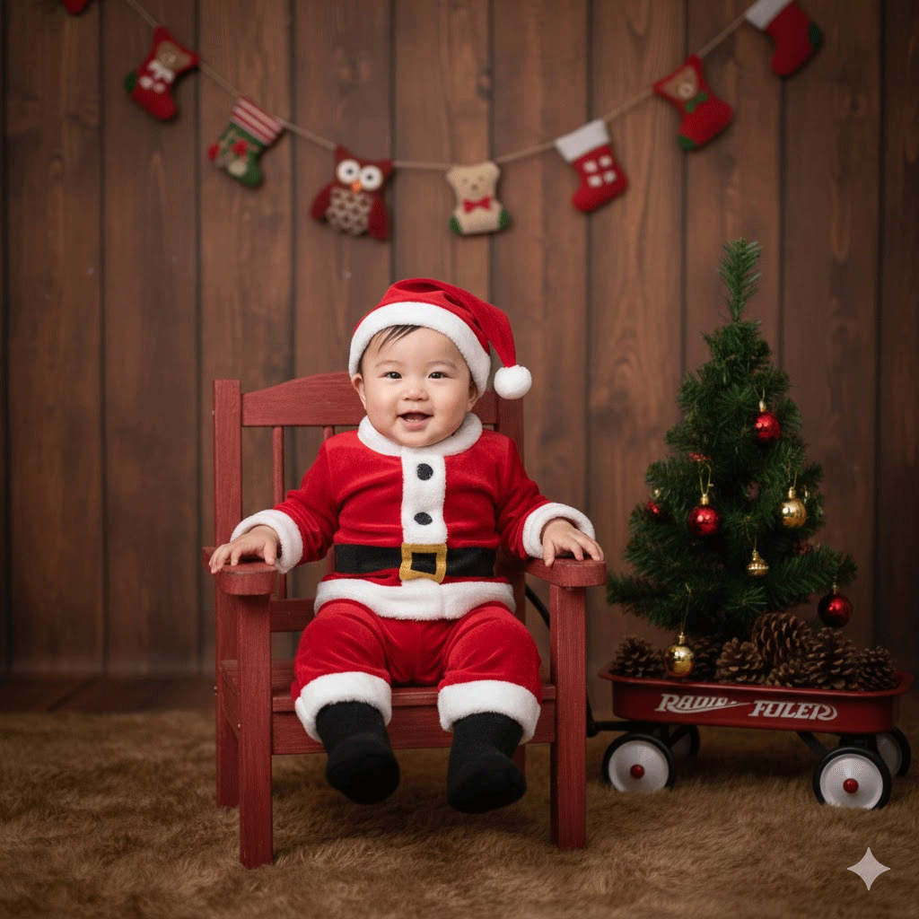 Gemini AI Christmas photo prompt 7