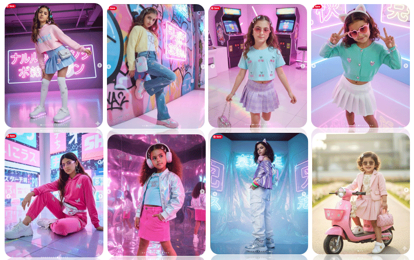 Gemini AI Photo Prompt Copy Paste for Baby Girl Photoshoot