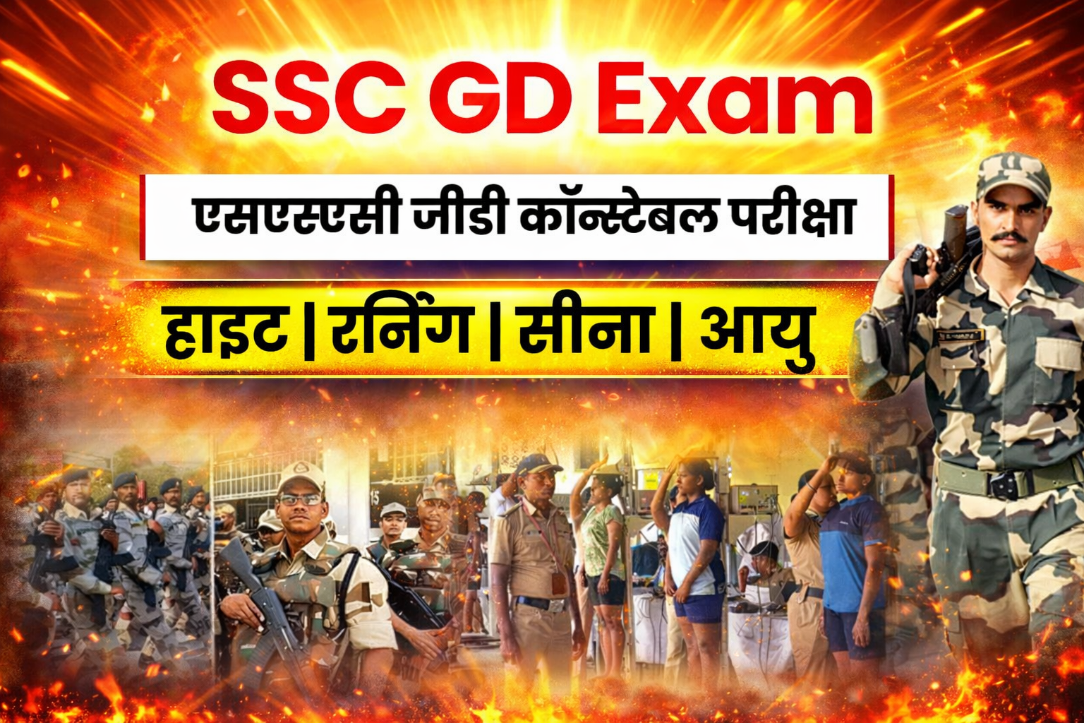 ssc gd constable exam