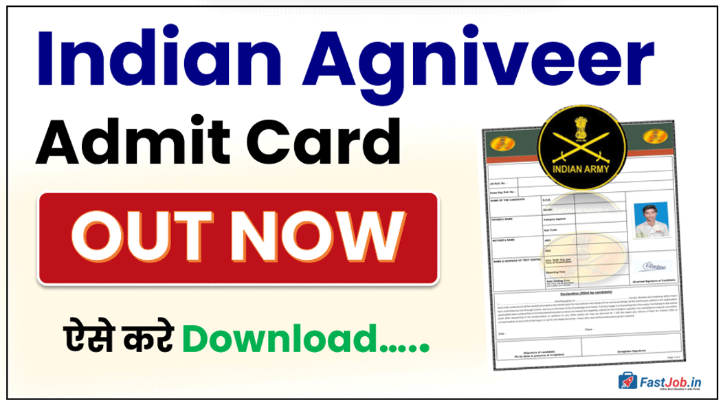 Agniveer Admit Card 2026