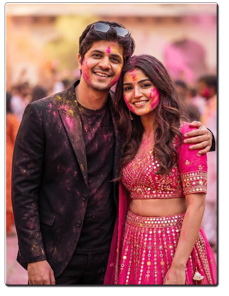 Holi Prompt for Couple