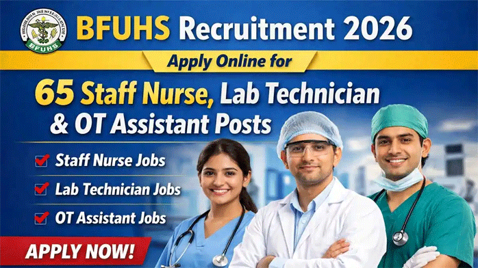 BFUHS Eecruitment 2026