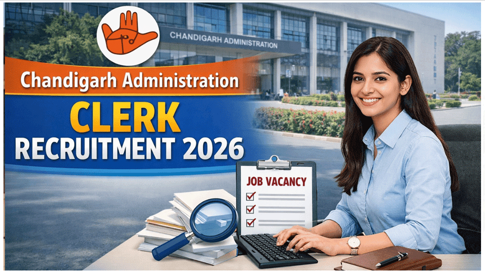 Chandigarh Administration Clerk and Steno-Typist Recruitment 2026