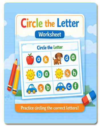 Circle the letter Worksheets
