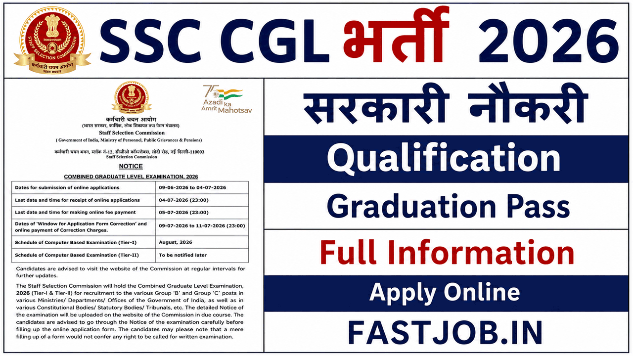 SSC CGL Notification