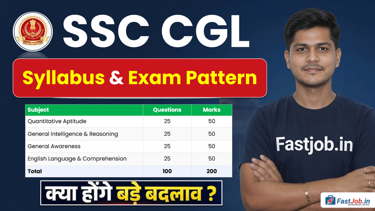 SSC CGL Syllabus