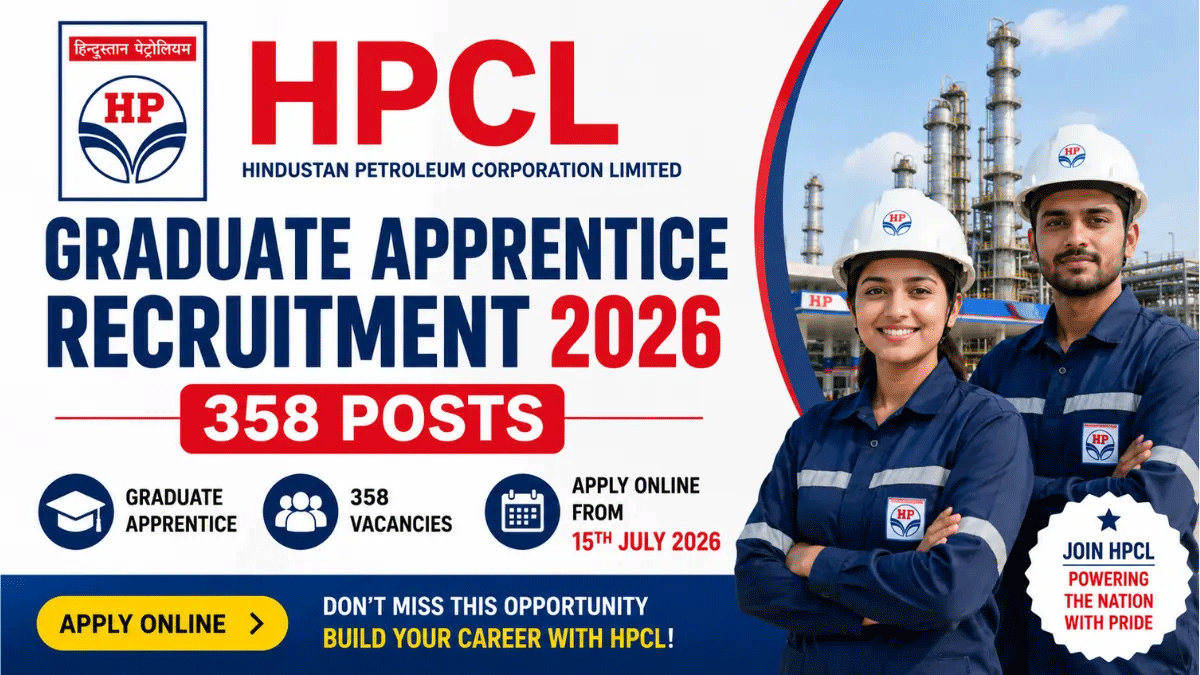HPCL Graduate Apprentice Trainees Recruitment