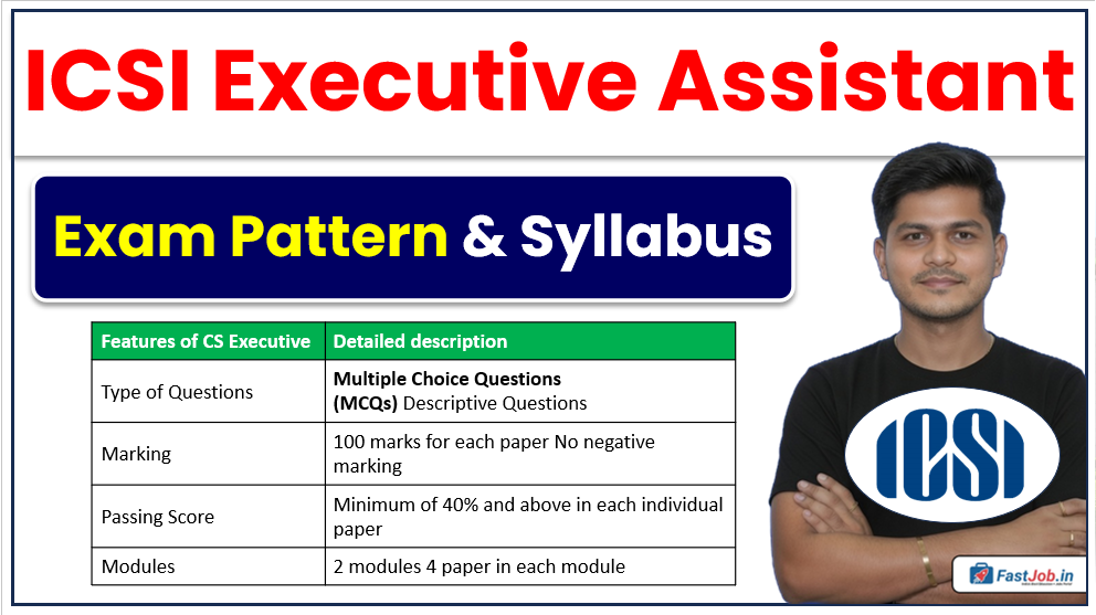 ICSI Executive Assistant Syllabus