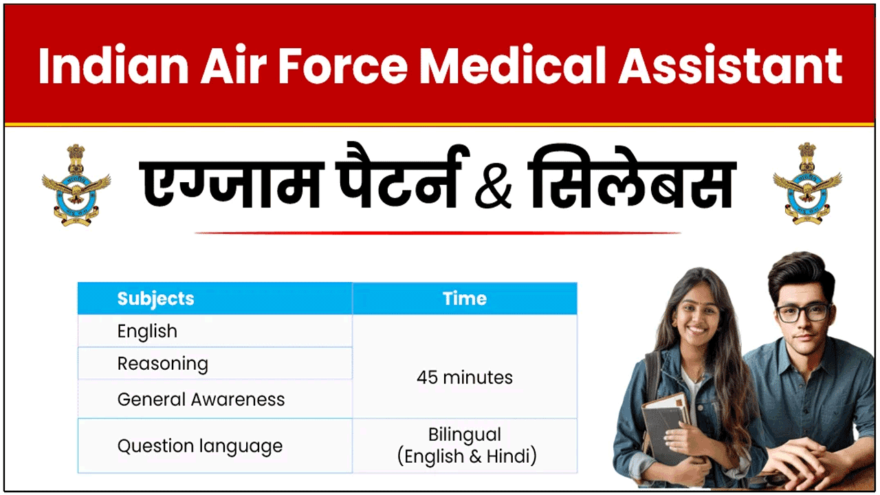 Indian Air Force Medical Assistant Syllabus
