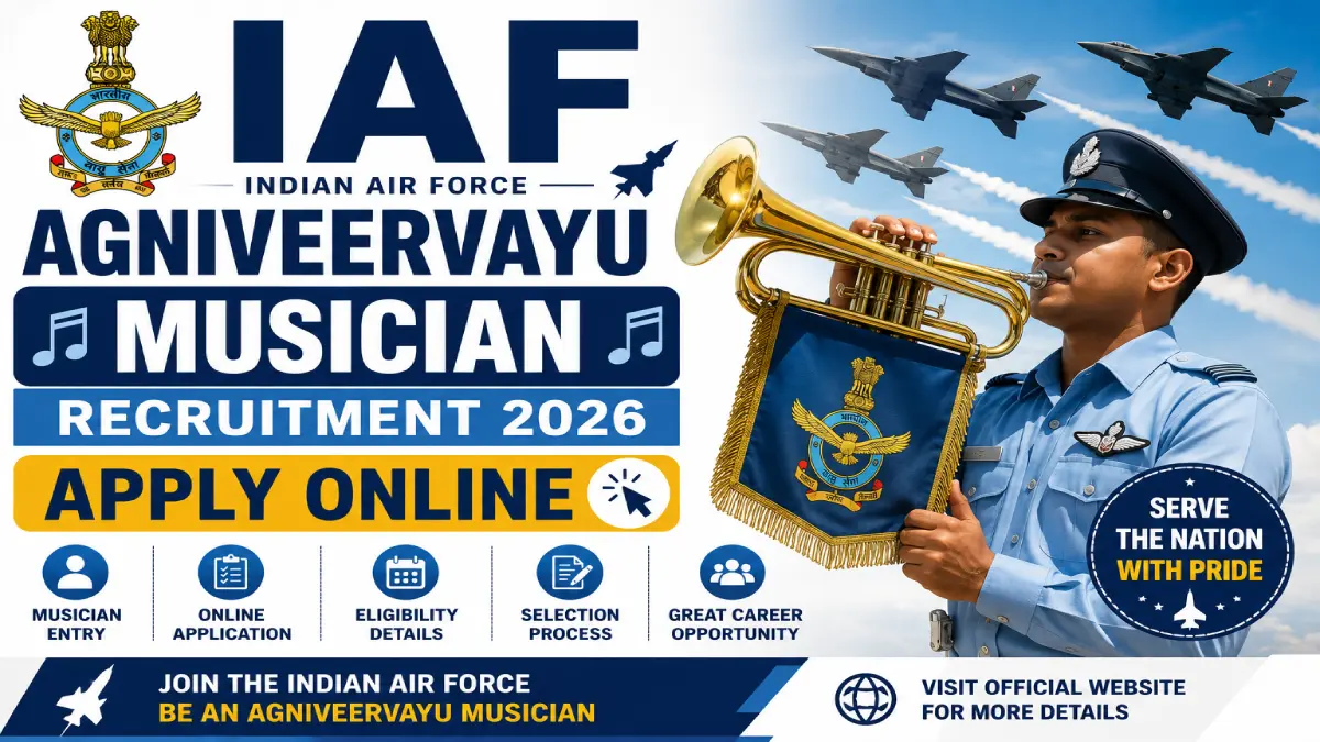 Indian Air Force Musician Recruitment