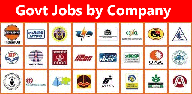 Govt Jobs by Company