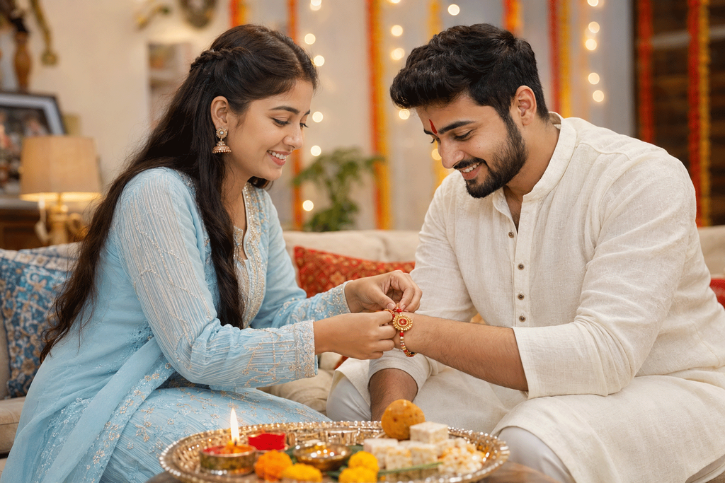 Raksha bandhan prompt Instagram