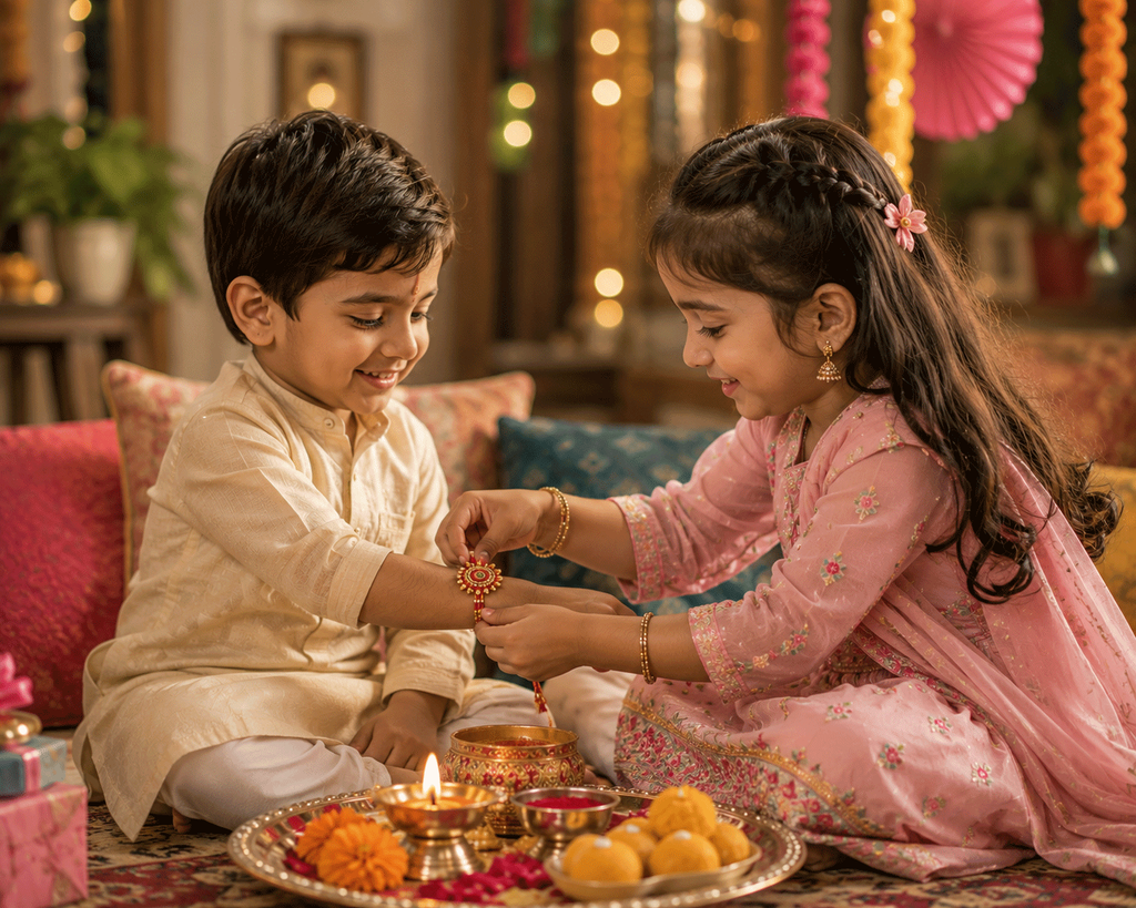 Cute Raksha Bandhan Images