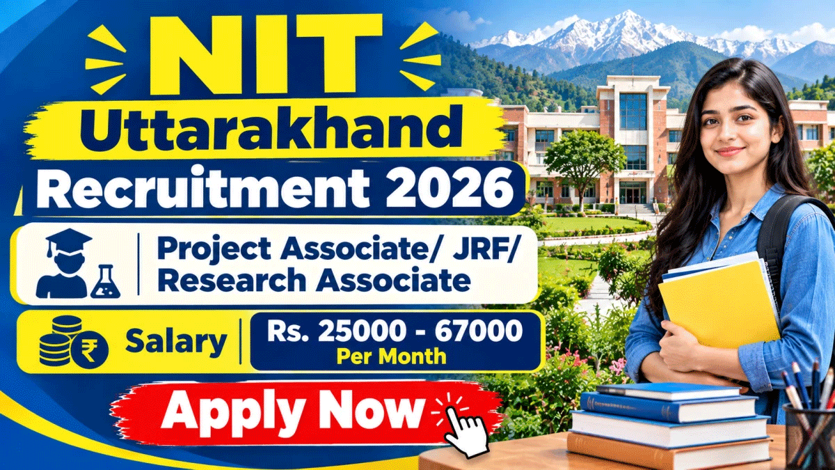NIT Uttarakhand Non Teaching Recruitment