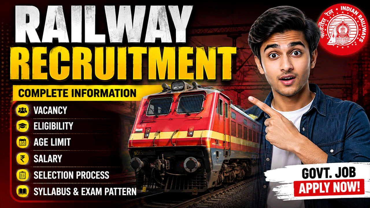 Railway Recruitment Apply Online