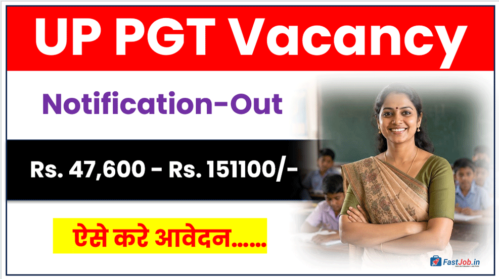 UP PGT Vacancy