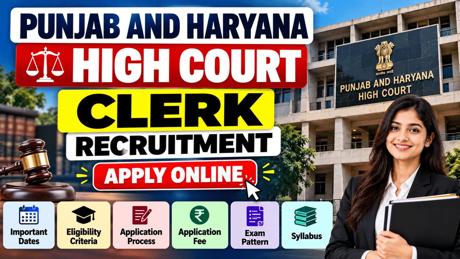 Punjab and Haryana High Court Clerk Recruitment