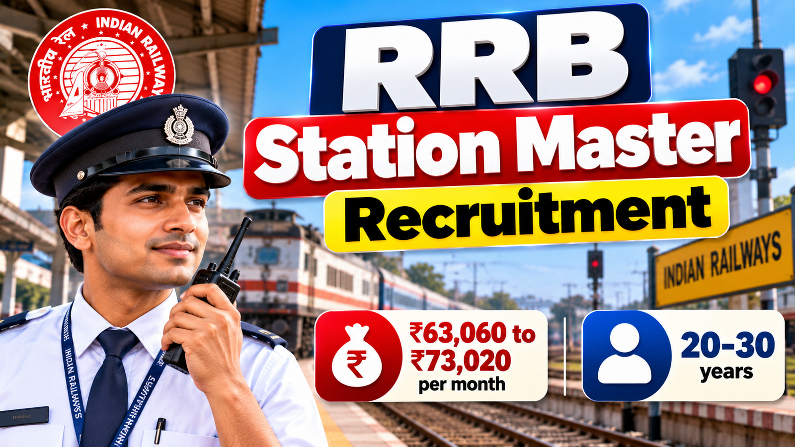 RRB Station Master Recruitment